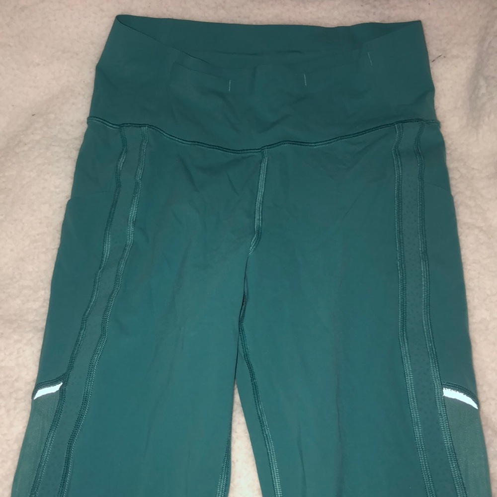 Blue Lululemon leggings size 8